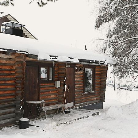 Classic Log Cabin Ski-In Ski-Out 레비 외부 사진