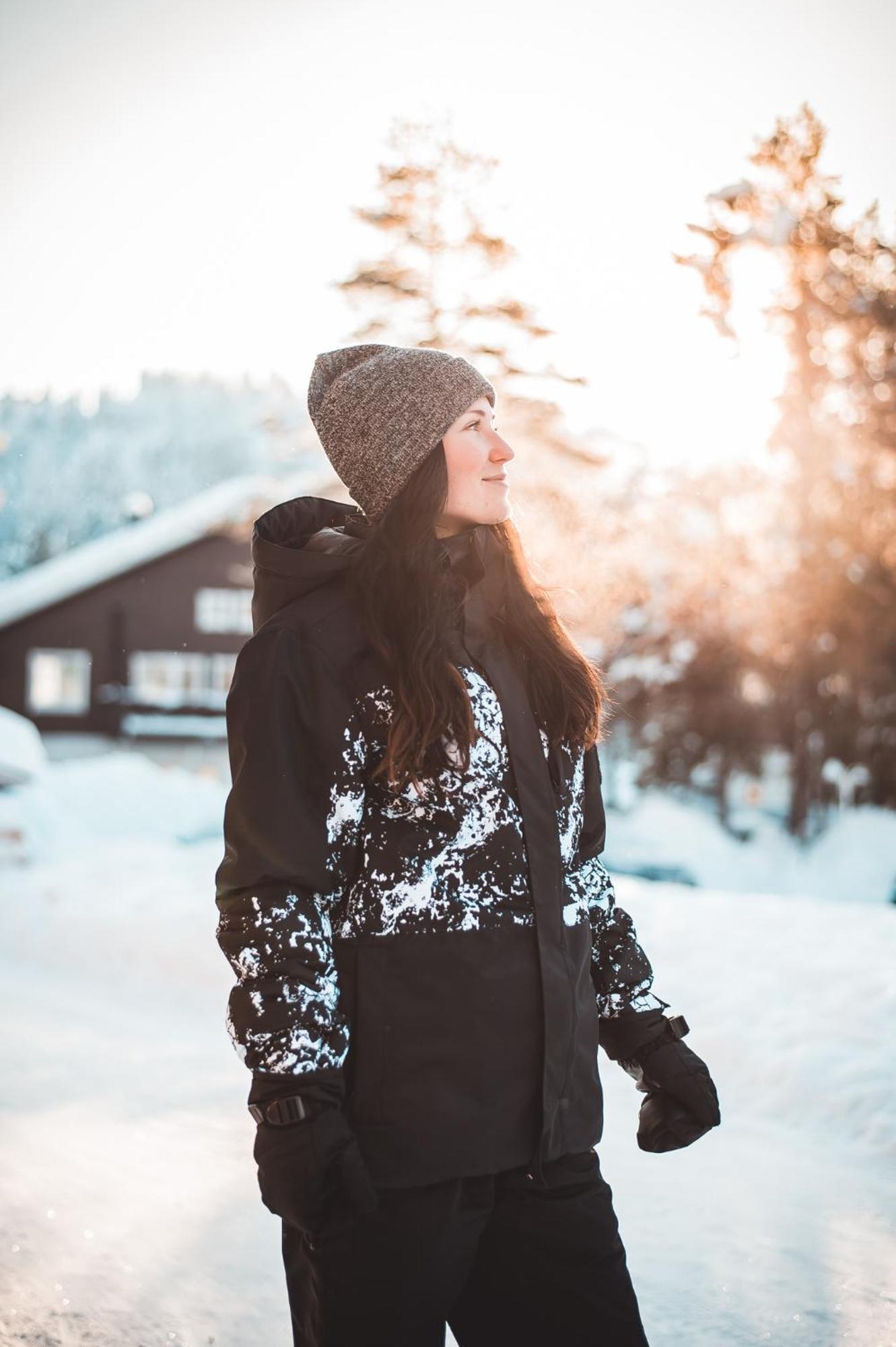 Classic Log Cabin Ski-In Ski-Out 레비 외부 사진