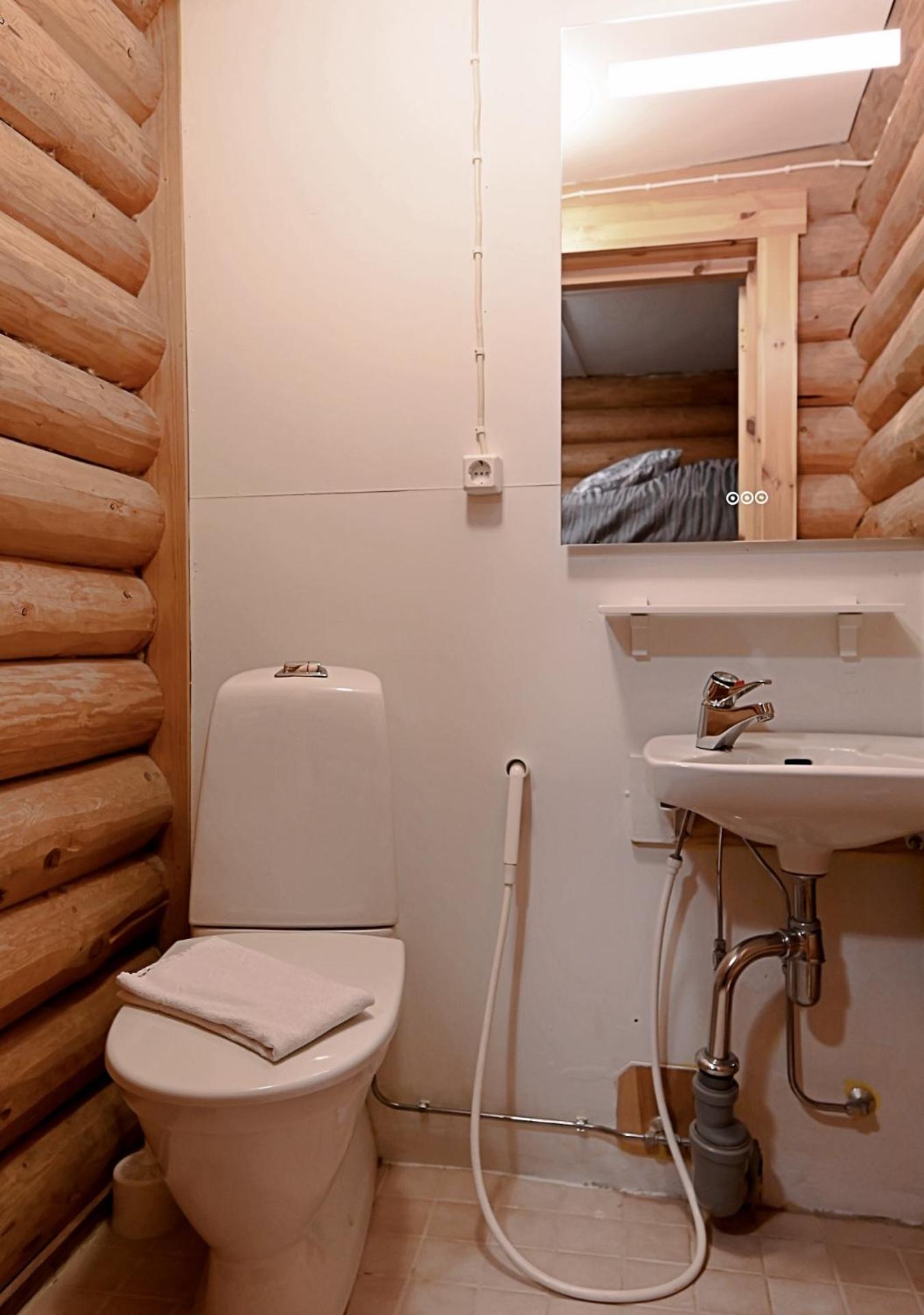 Classic Log Cabin Ski-In Ski-Out 레비 객실 사진