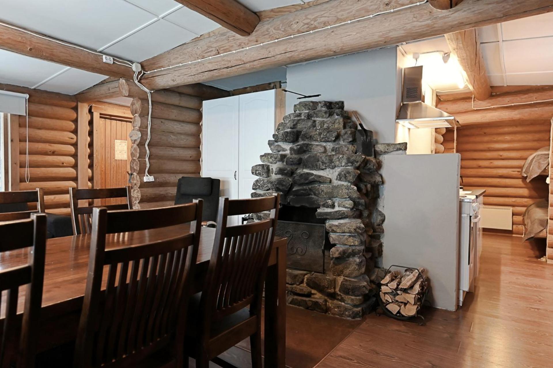 Classic Log Cabin Ski-In Ski-Out 레비 객실 사진